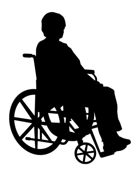 Animated Wheelchair PNG logo Free Download