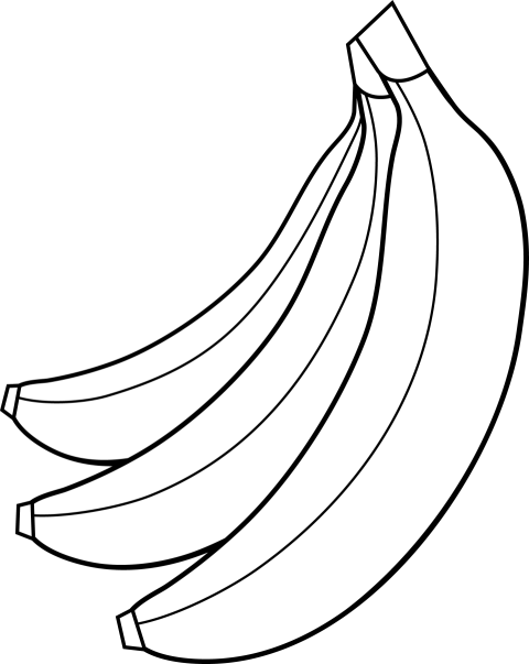 Banana Drawing PNG picture Free Download