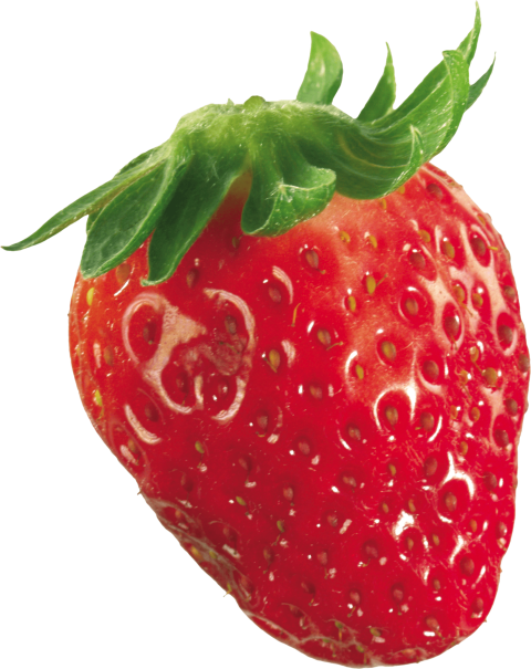 Download Free PNG Strawberry Picture green leaf PNG Transparent Background