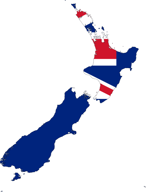 Geo Map Transparent New Zealand Flag PNG Free Image