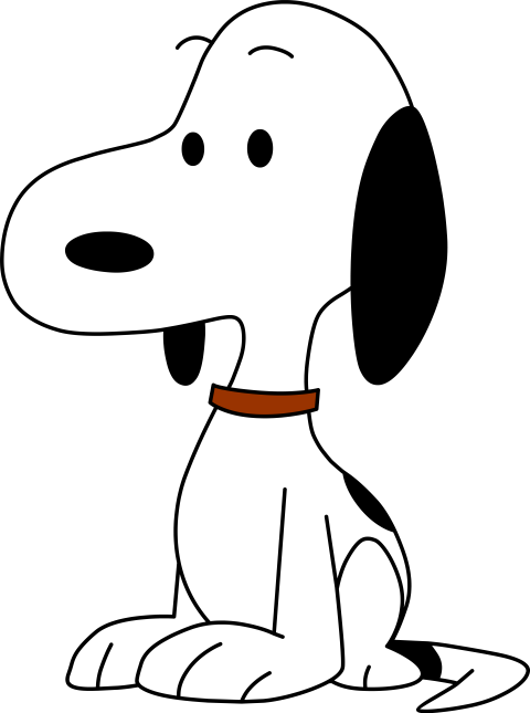 Snoopy Dog Cute Cartoon Pappi PNG Photo Transparent Download free