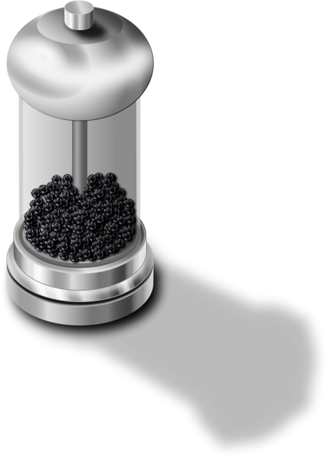 Realistic Black Pepper PNG Image Free Download