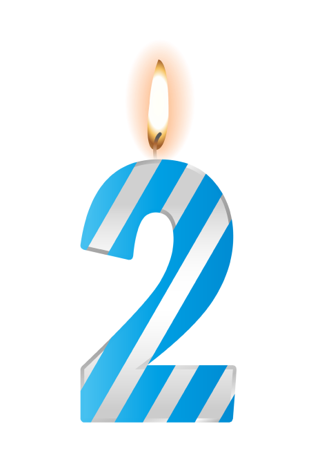 Vector Birthday Candle PNG Free Transparent
