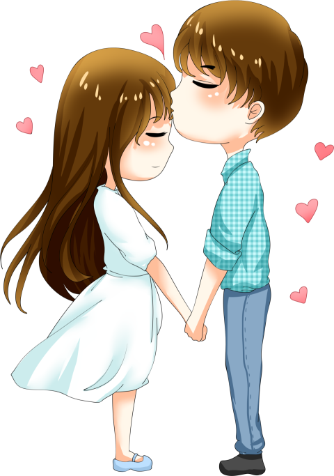 Vector Clipart Psd & Svg Cartoon cute Couple Png Transparent Lovely Photo Free Transparent