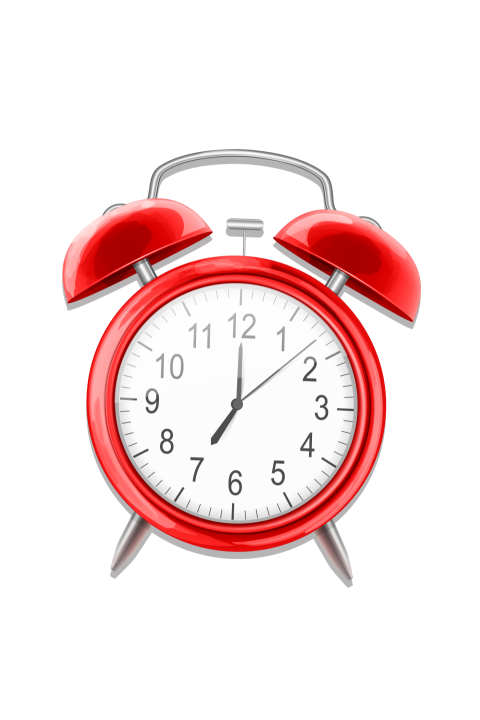 Transparent Alarm Clock PNG image Free Download