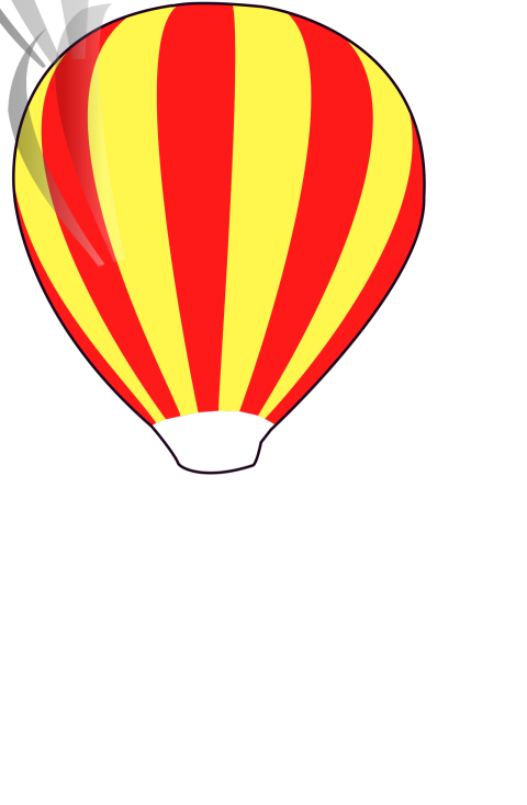 Cartoon Air Balloon PNG Image on Free Download