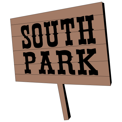 Vector Clip Art South Park Board Logo PNG Transparent free download