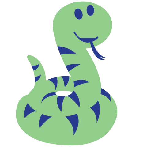 Anaconda Vector Cartoon PNG Icon Free Download