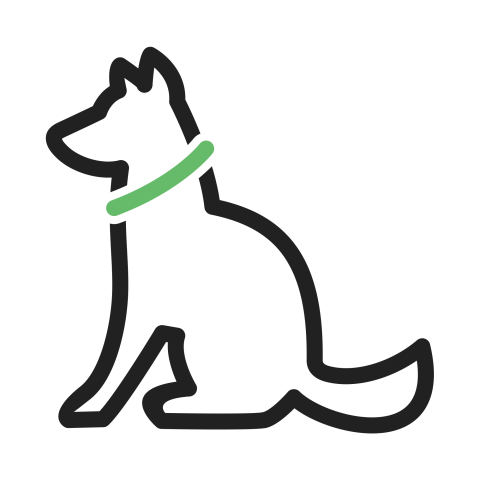 Pet dog icon PNG Free download