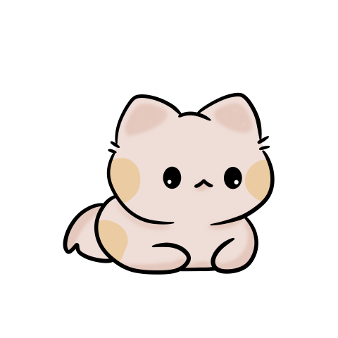 Pink cute cat icon animal PNG Free
