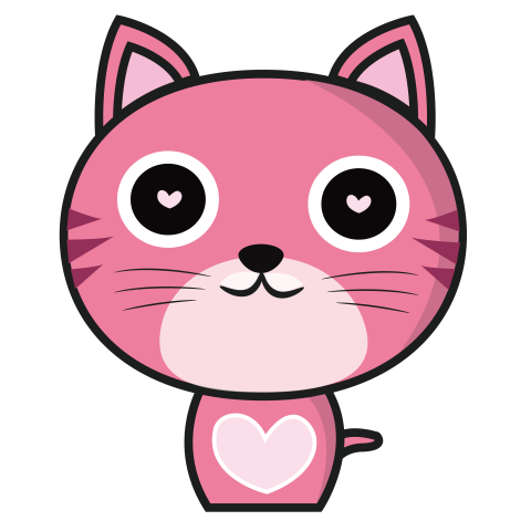 Cartoon cat kitten cat PNG Free Download