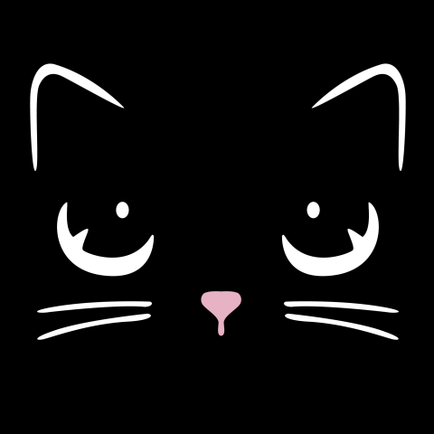 Hand drawn cute cat for PNG Free Download