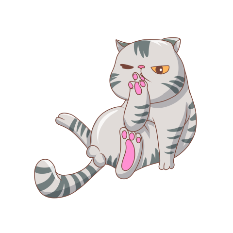 Cartoon Cat PNG Image Free Download