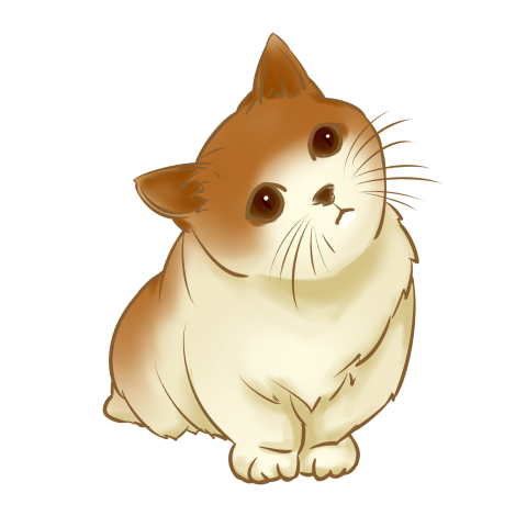 Cartoon cat cute cat hand painted PNG free Download