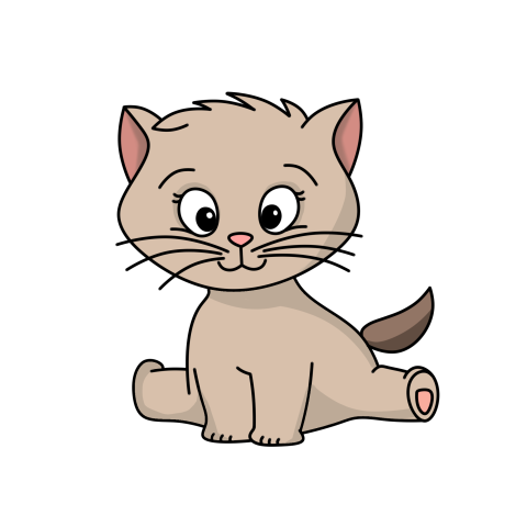 Pet cat cute cat sprouting PNG Free Download