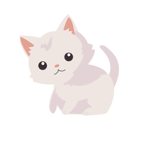 Cat cartoon illustration cute animal Free Download PNG