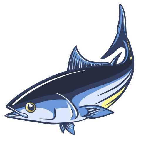 Skipjack tuna PNG Download