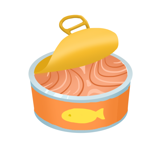 Opened fish canned free png Download Free