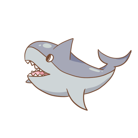 Lovely marine animal shark marine PNG Download