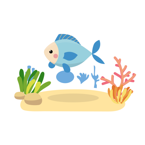 Fish blue blue blue fish PNG Download