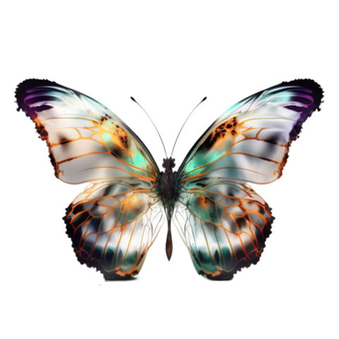 Luminous butterfly fantasy butterfly PNG Free Download