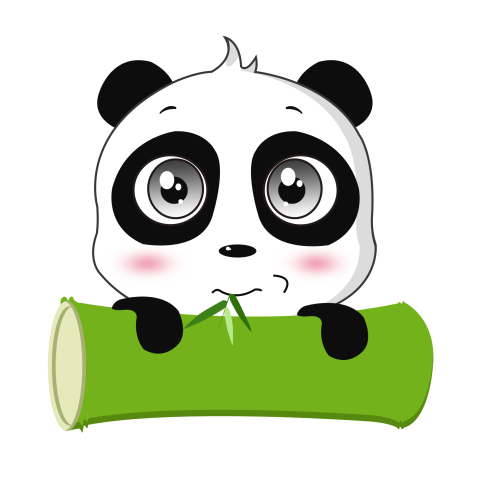 Summer bamboo panda panda eating PNG Free Download