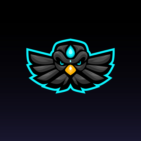 Owl eogo gaming mascot PNG Download Free