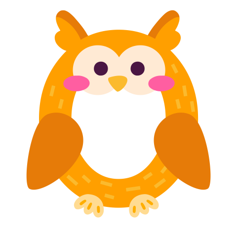 Flat cartoon alphabet animal cute PNG Free Download
