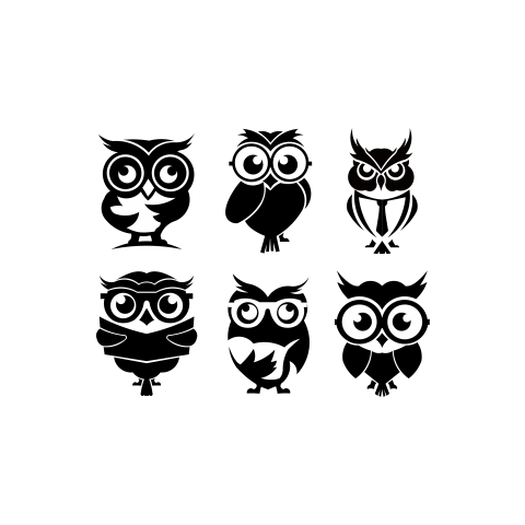 Cartoon owl inspiration owl vector PNG Free Download