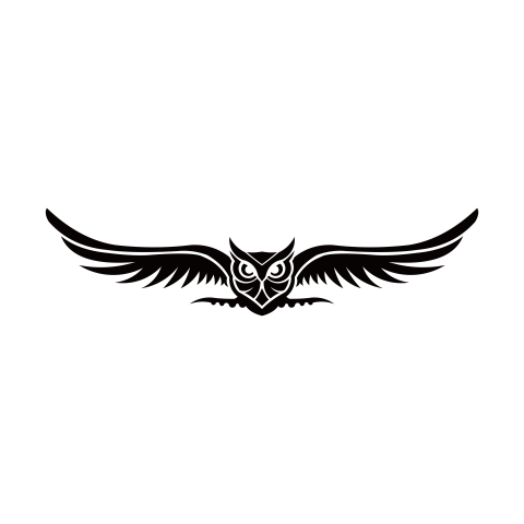 Owl logo vector illustration emblem PNG Free Download