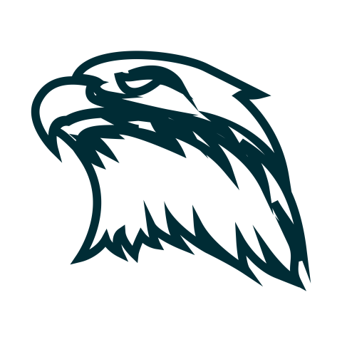 Eagle line art logo design PNG Free Download
