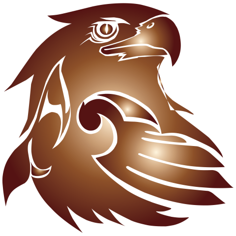 Beast eagle logo for gaming PNG Free Download