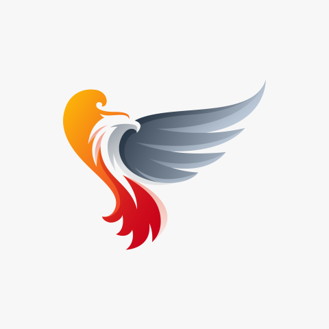 Eagle logo design vector illustration