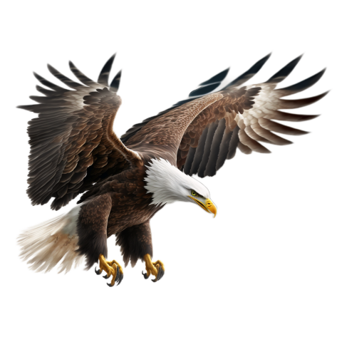 Eagle animal white background transparent PNG Free Download