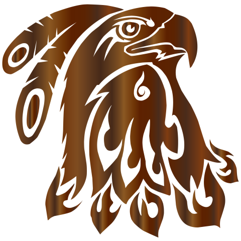 Wild eagle logo for gaming PNG Free Download