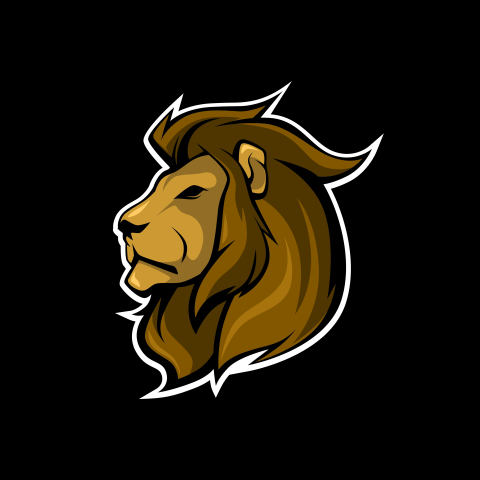 Lion head logo PNG Free Download