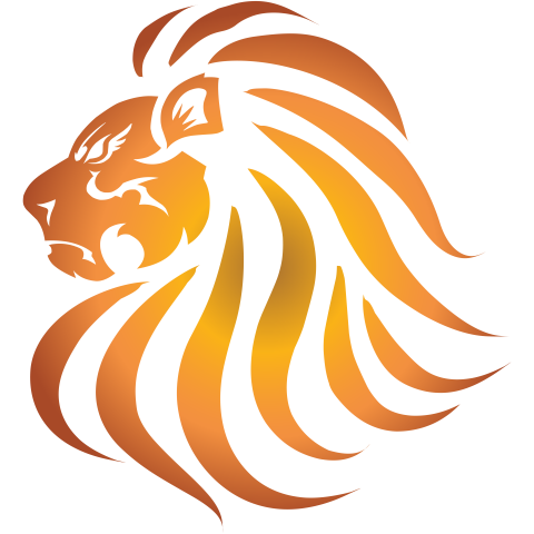 Lion head vector design PNG Free Downlad