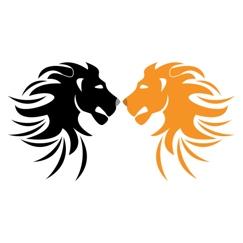 Lion logo template vector icon PNG free Download PNG