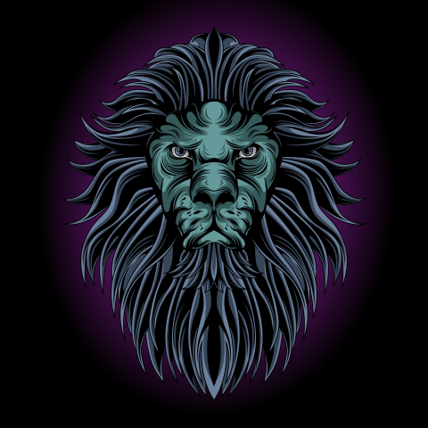 Mystical lion PNG Free Download