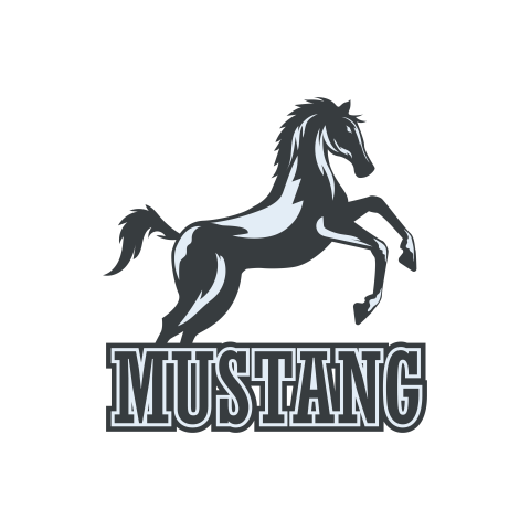 Horse mustang for your business PNG Free Download
