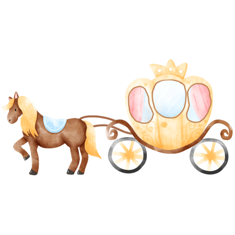 Horse carriage PNG Free Download PNG