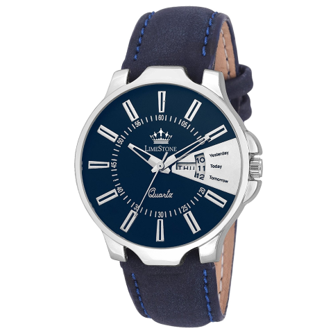 Grey Strap Watch PNG Transparent On White background Image