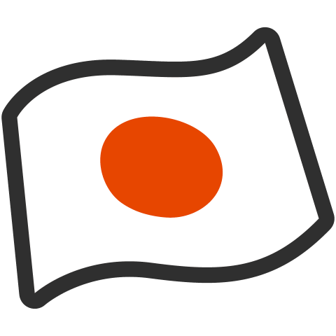 Vector Art Japan Flag PNG Image