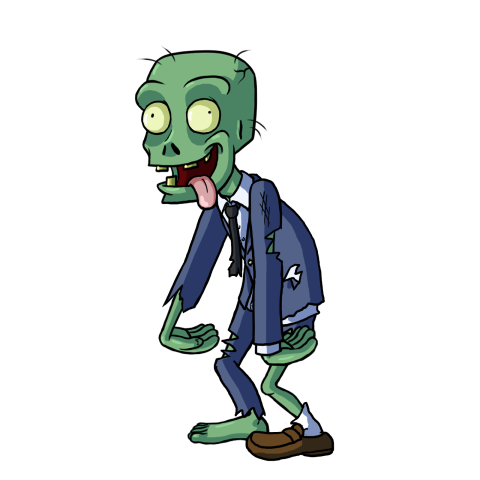 Svg Zombie PNG Drawing