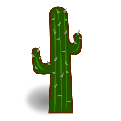 Cactus PNG Emoji Free Transparent background