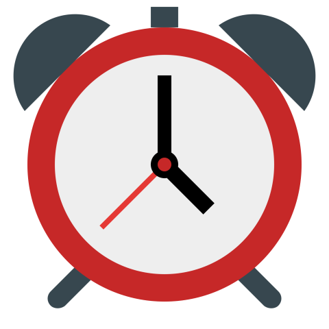 Cartoon Clock PNG Wallpaper Free Download