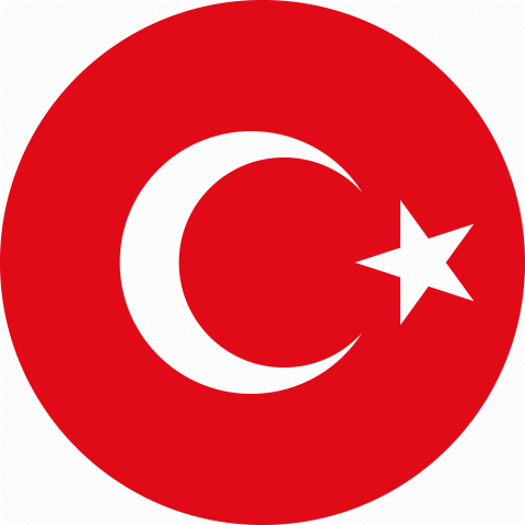 Flat Svg Turkey Flag PNG Image