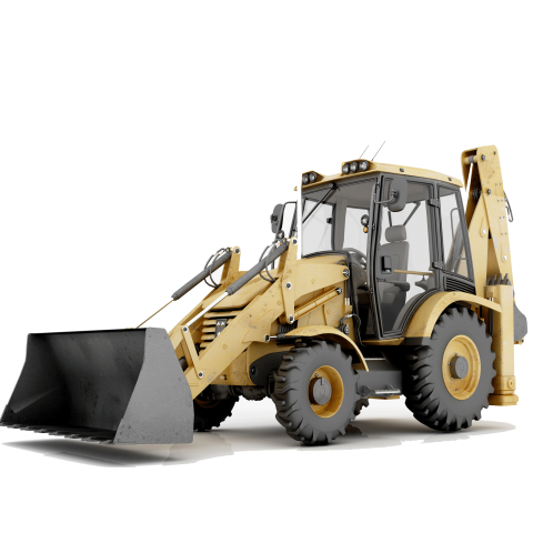 Clipart Bulldozer PNG On White Background