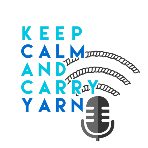 Keep Calm and carry yarn PNG Logo Design