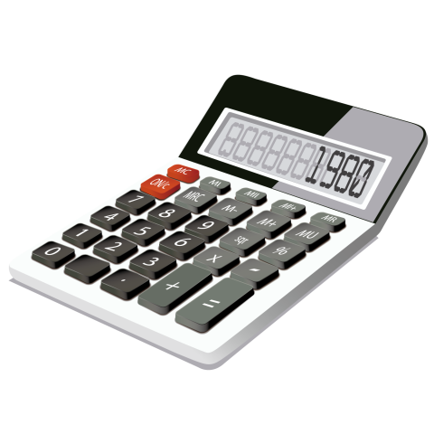 Vintage Calculator Transparent PNG Image